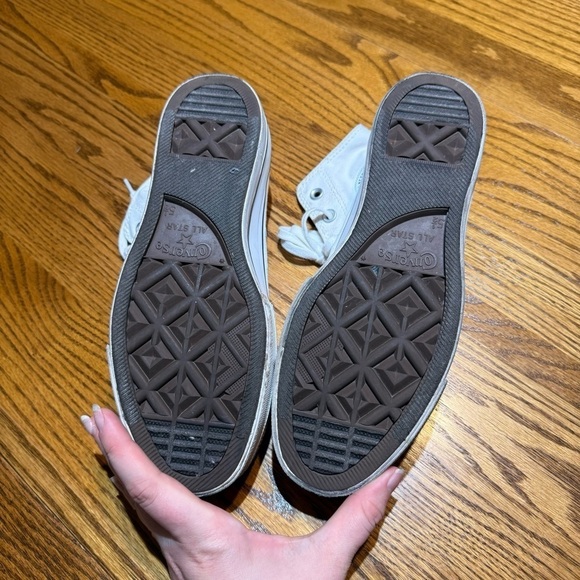 Converse Platform High Tops Size 7.5 - Picture 6 of 9